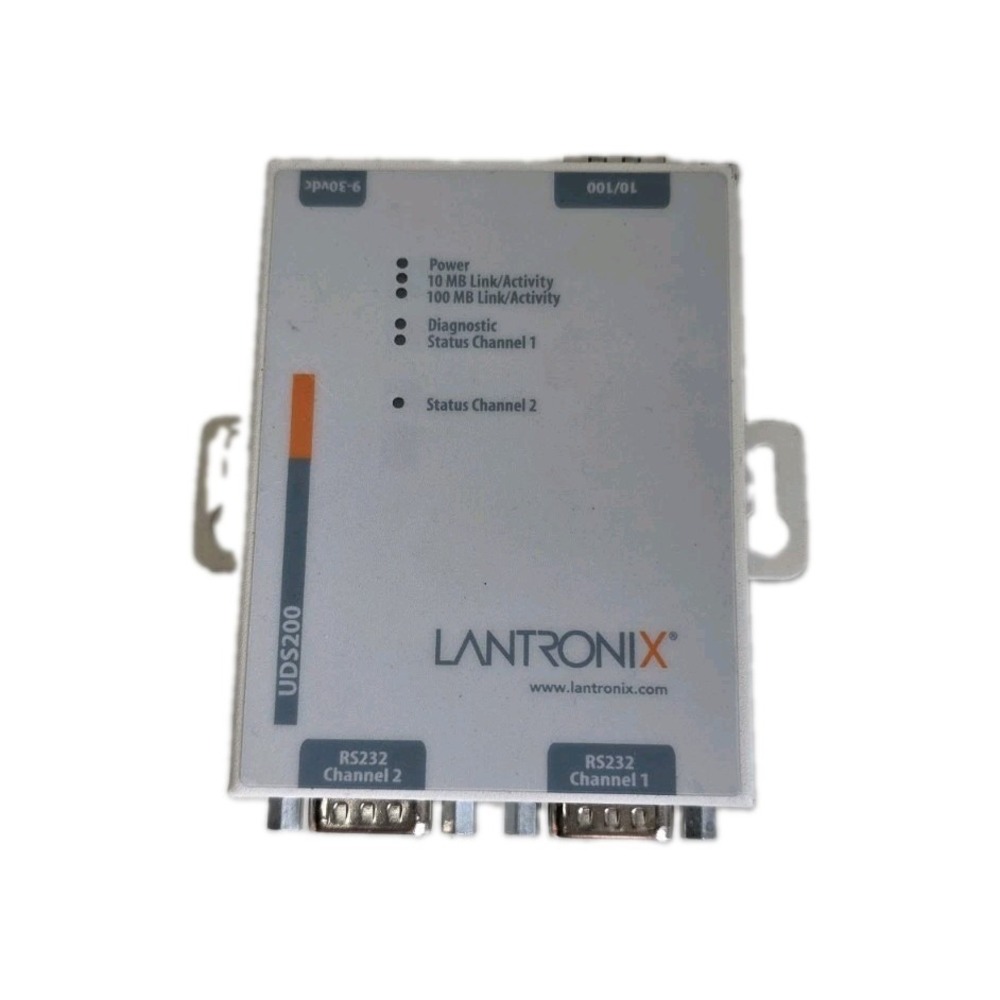 Lantronix UDS200 Serial to Ethernet Unit (080-339-000) No Power Supply